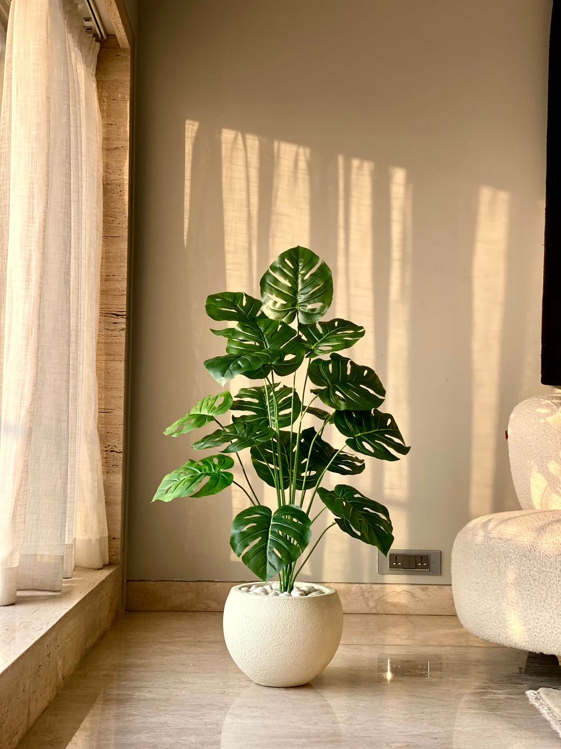 Artificial Midas Monstera Plant - 3 Feet