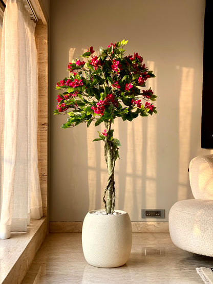 Artificial Fuchsia Bougainvillea Plant- 5 Feet