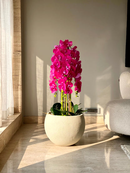 Artificial Cascade Orchid  Plant - 3 Feet