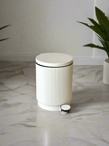 Braga Ivory Dustbin - 5L