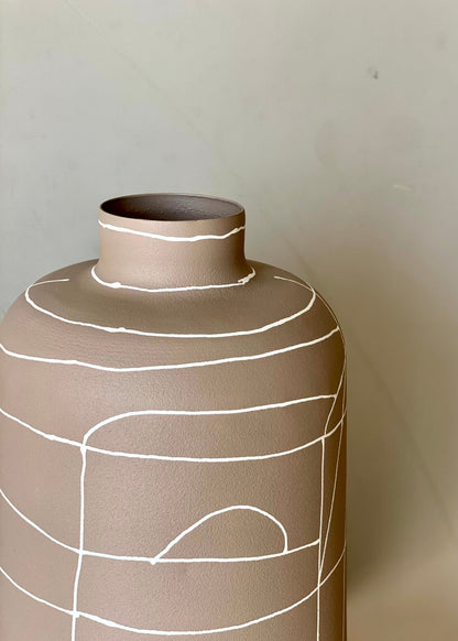 Dune Terra Vase - Beige (Large)