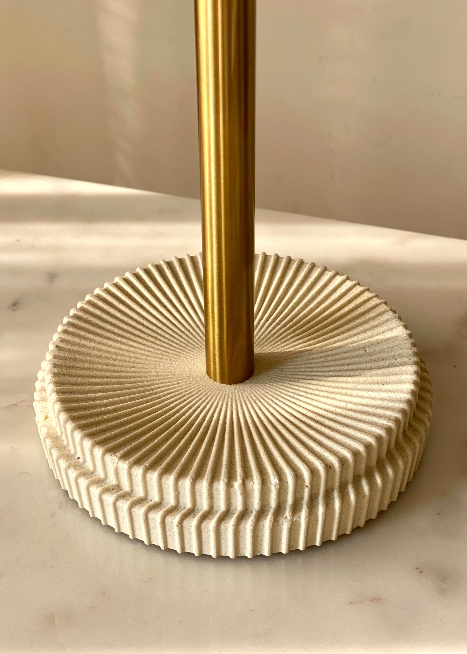 Linear Hand Towel Stand - Ivory