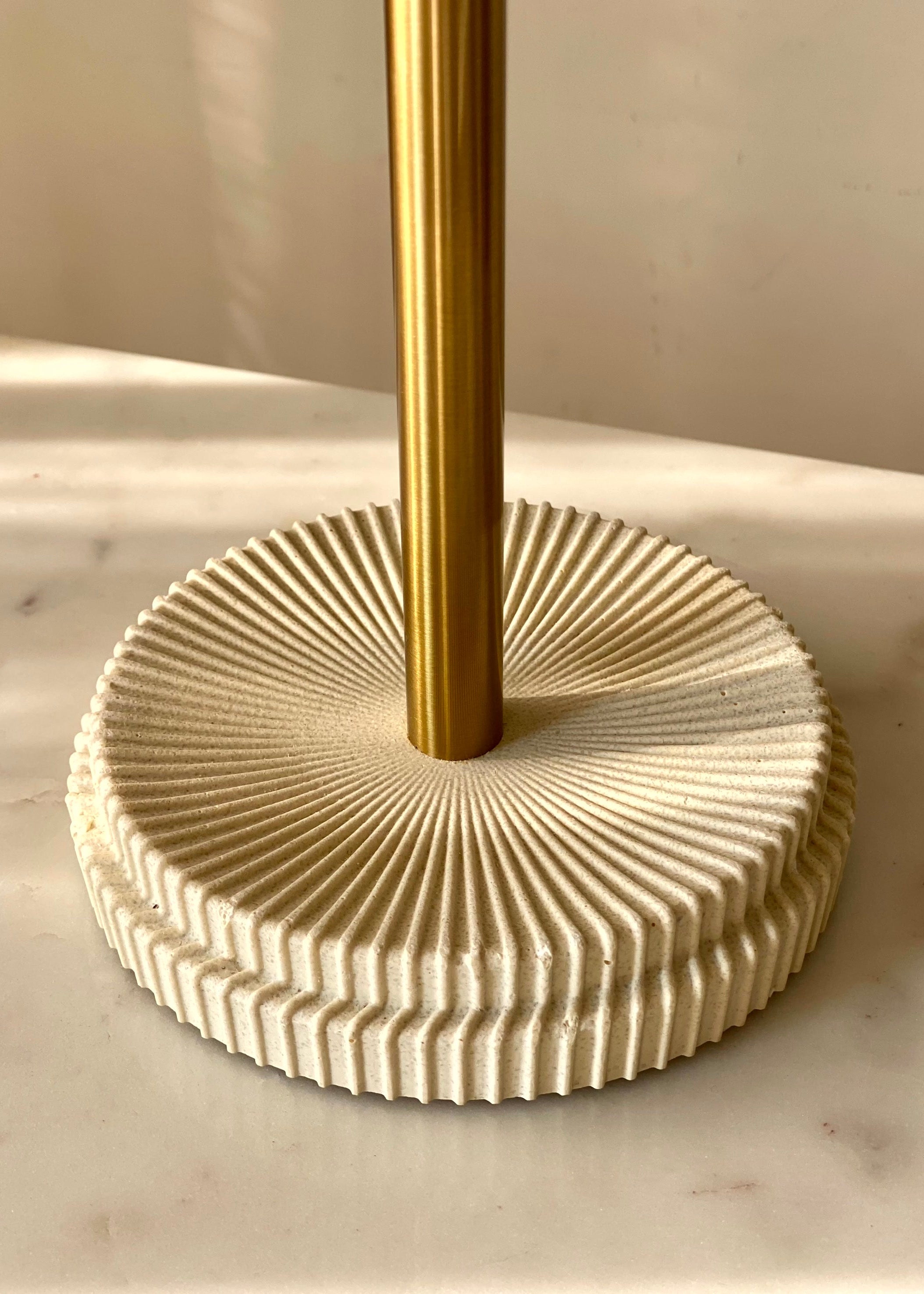 Linear Hand Towel Stand - Ivory