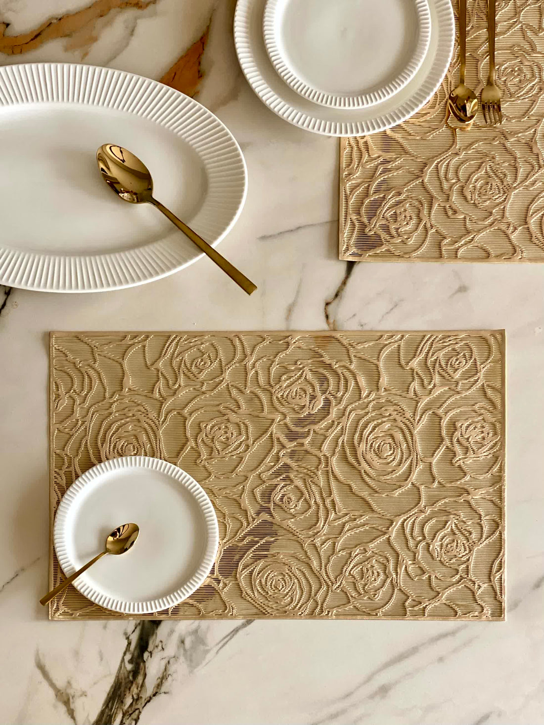 Rosette Table Mats - Set of 6