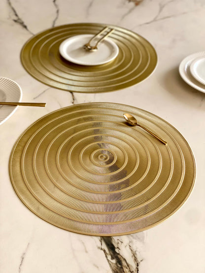 Swirling Table Mats - Set of 6