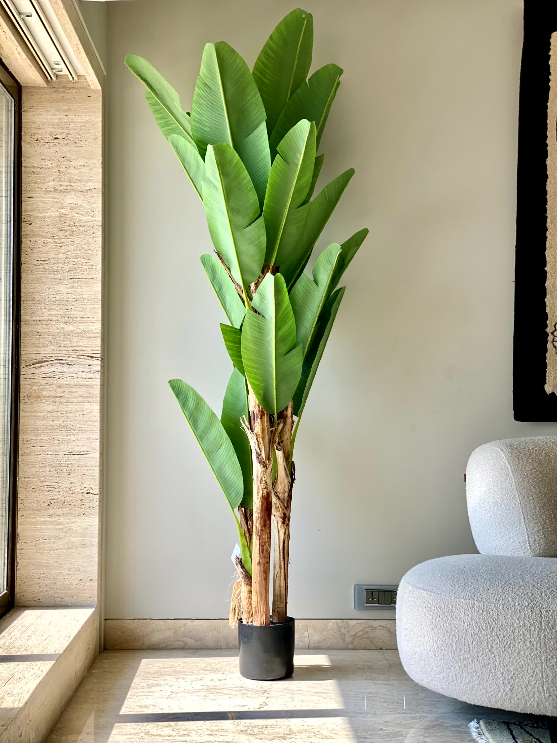 Artificial Banana Palm Tree - 7 Feet