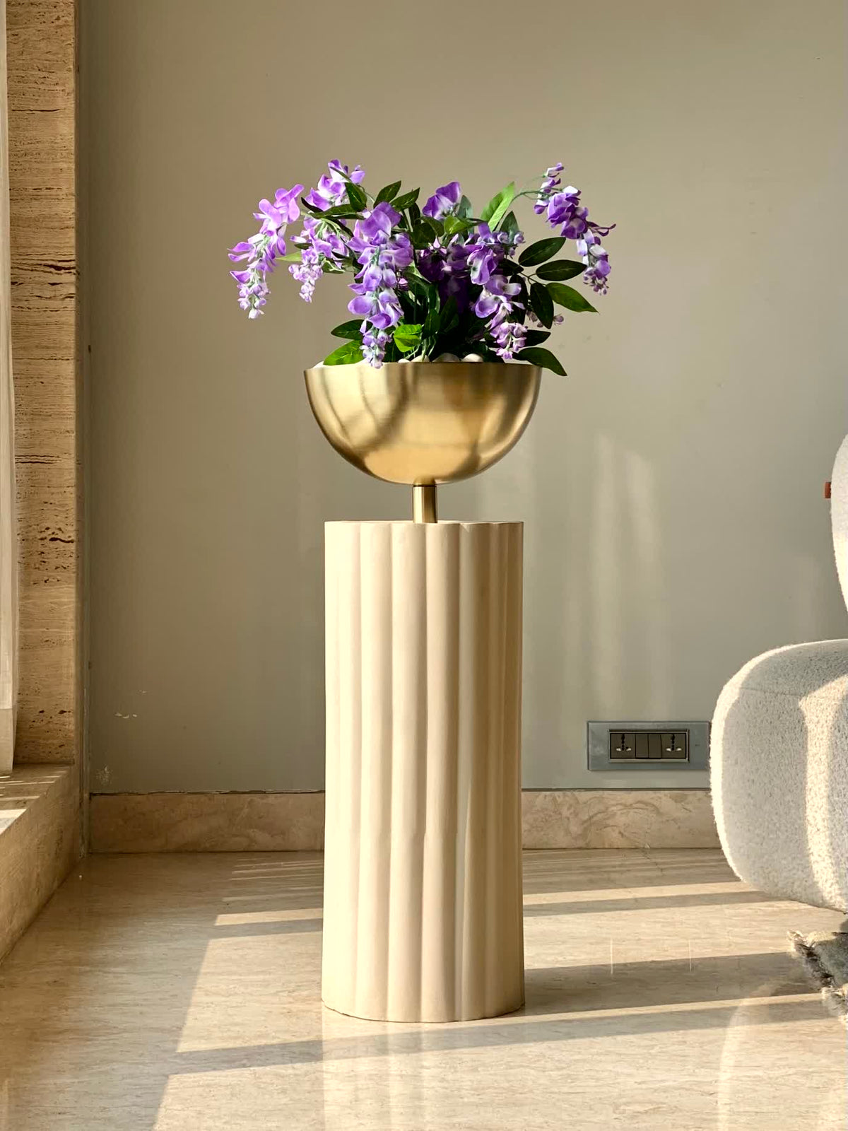 Artificial Bloom Wisteria Plant - 1 Feet