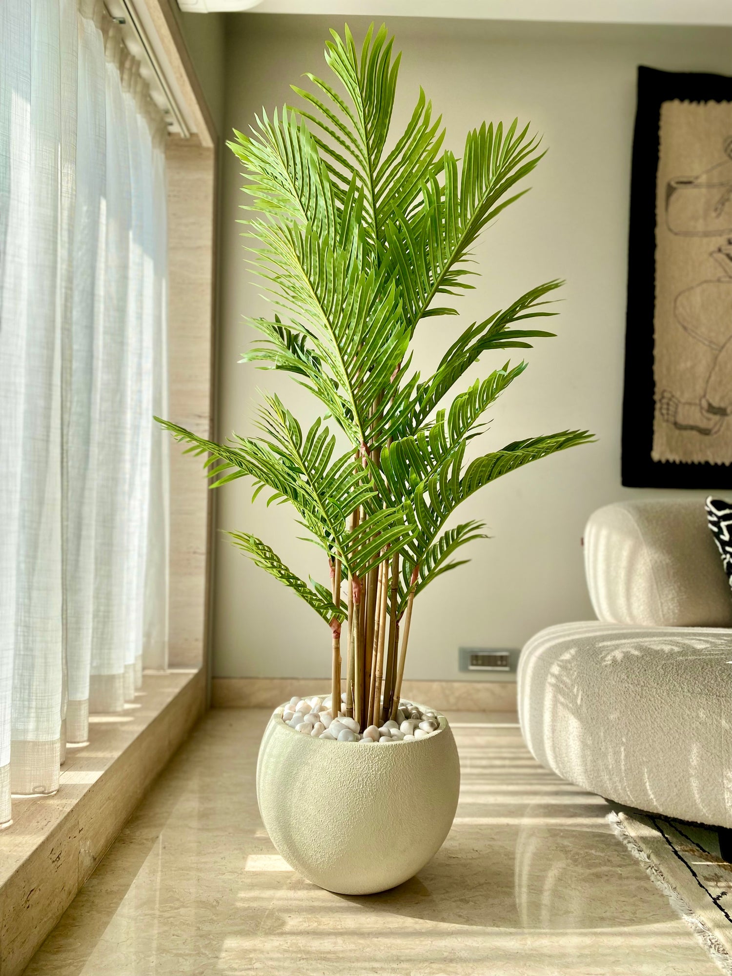 Artificial Areca Bamboo Palm - 5 Feet