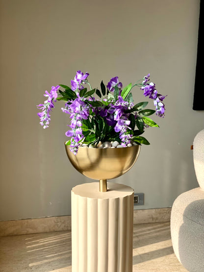 Artificial Bloom Wisteria Plant - 1 Feet