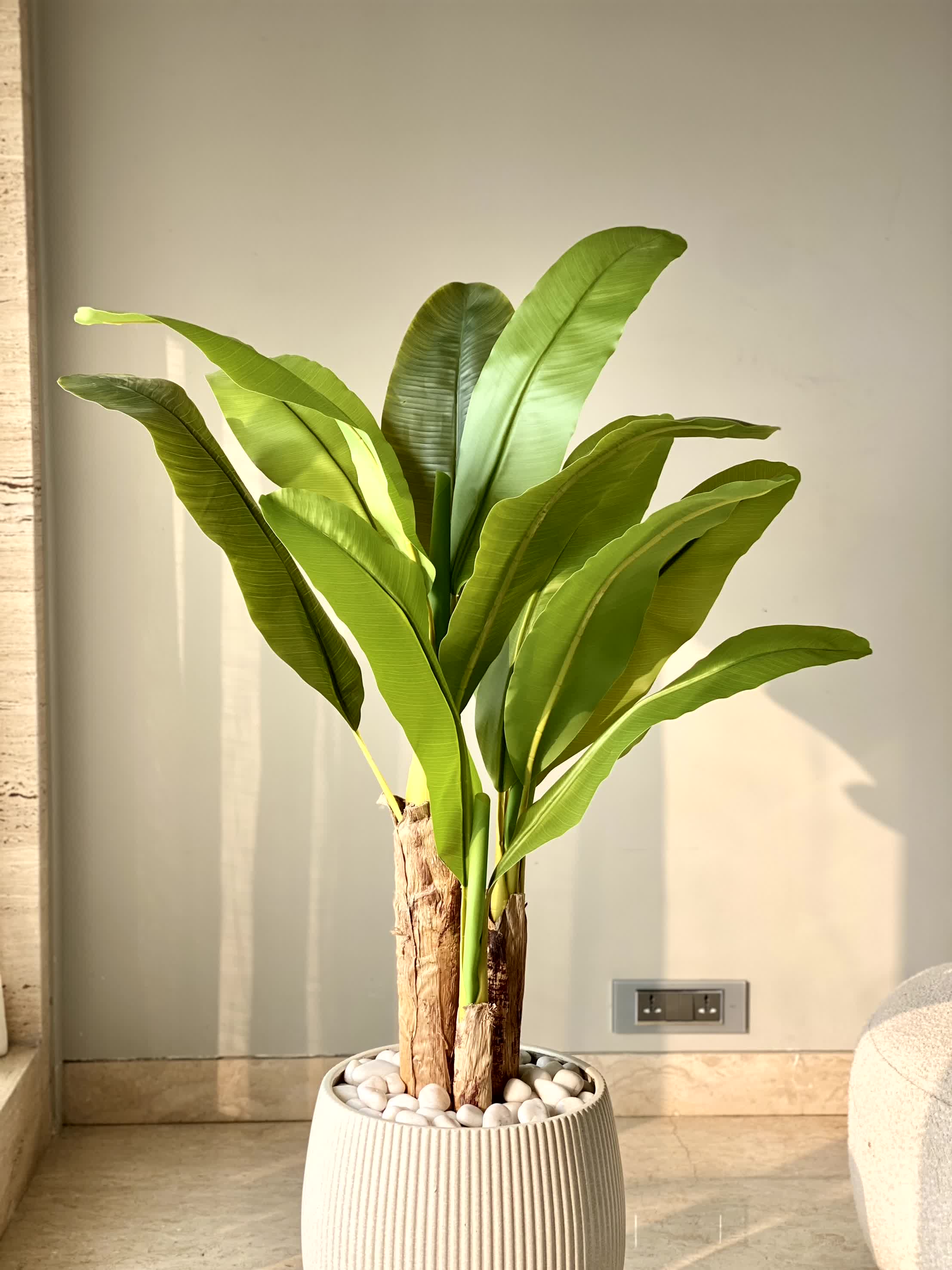 Artificial Banana Grove Plant - 4ft