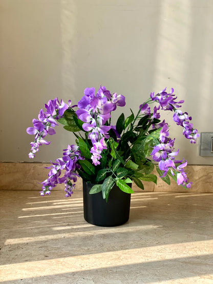 Artificial Bloom Wisteria Plant - 1 Feet