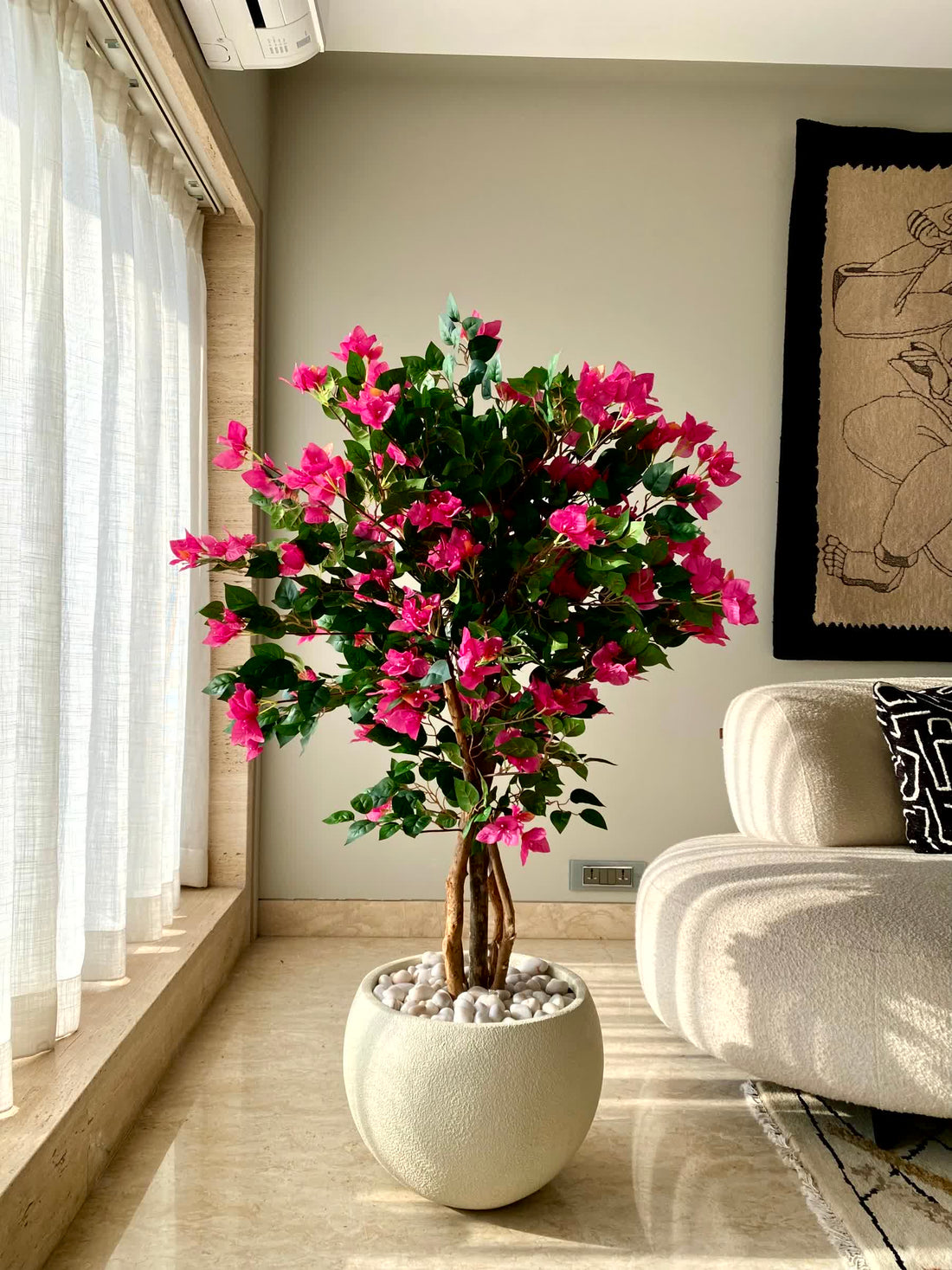 Artificial Bougainvillea Tree (4 Feet)