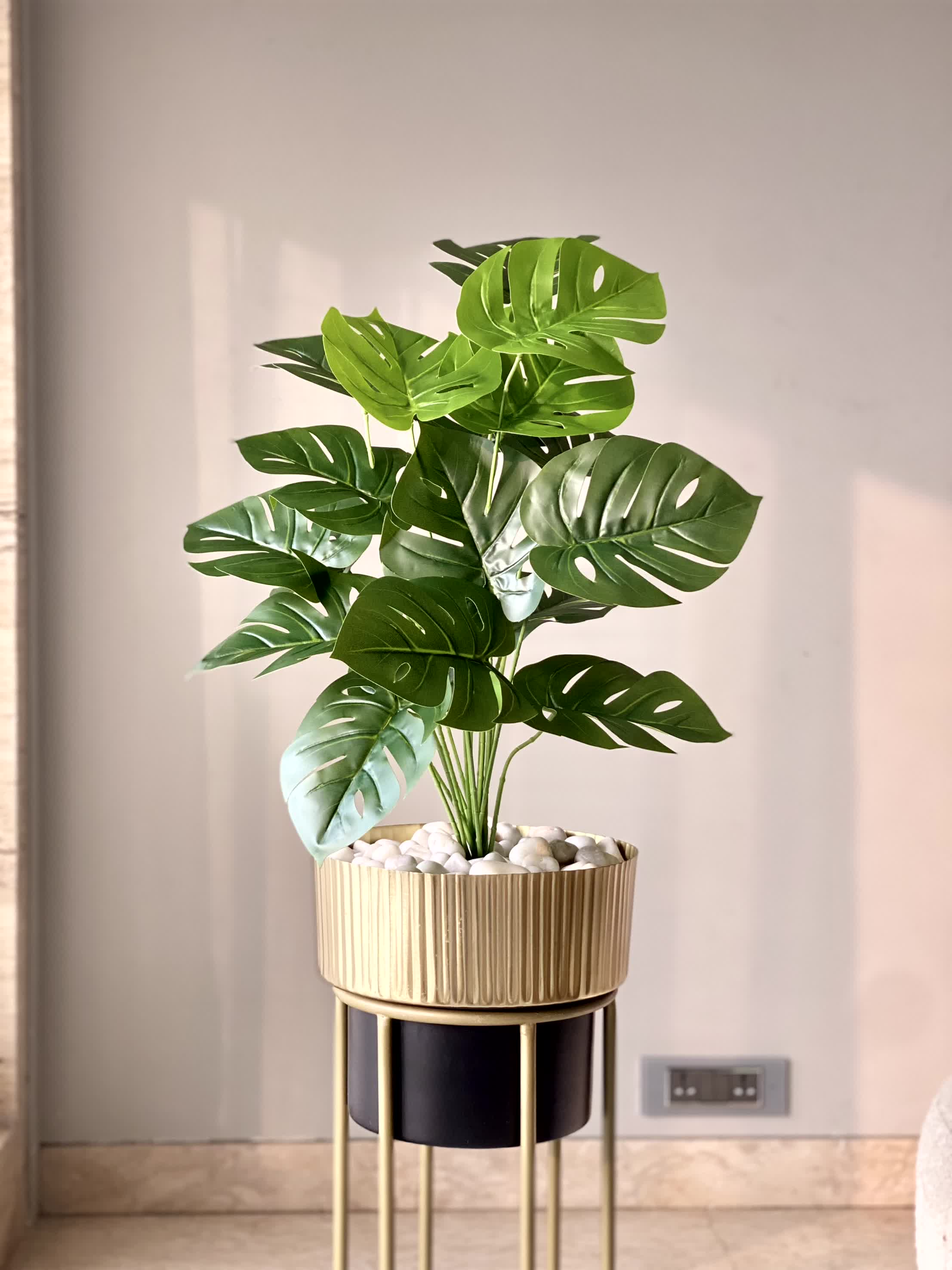 Artificial Botanic Monstera Plant- 2 Feet