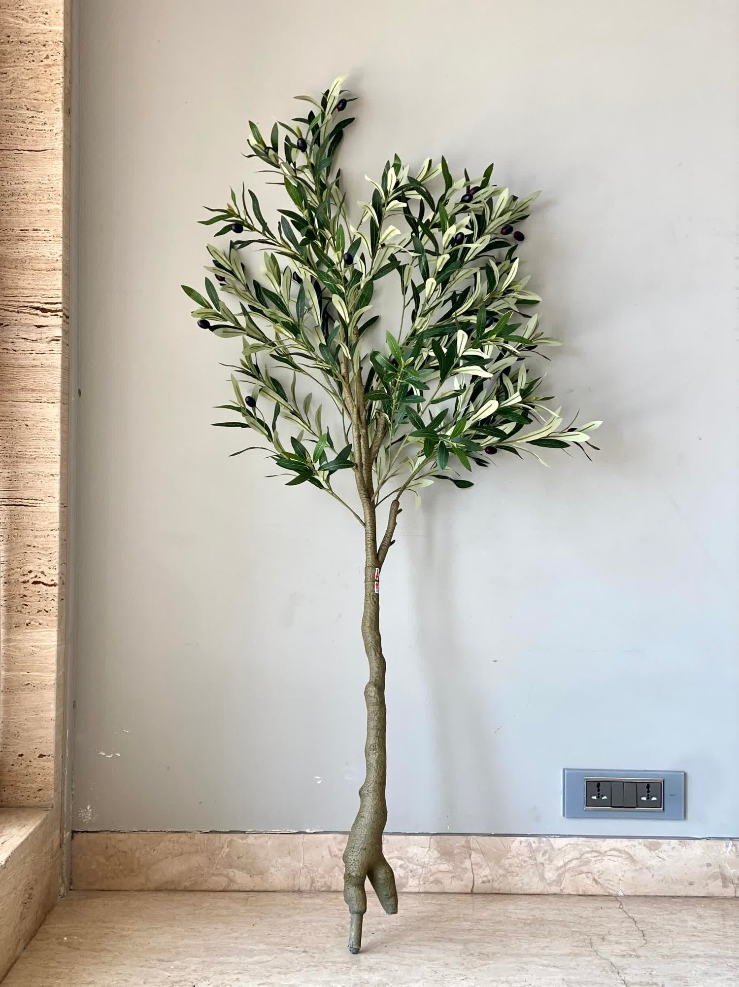 Artificial Mediterranean Olive Plant - 5 Feet
