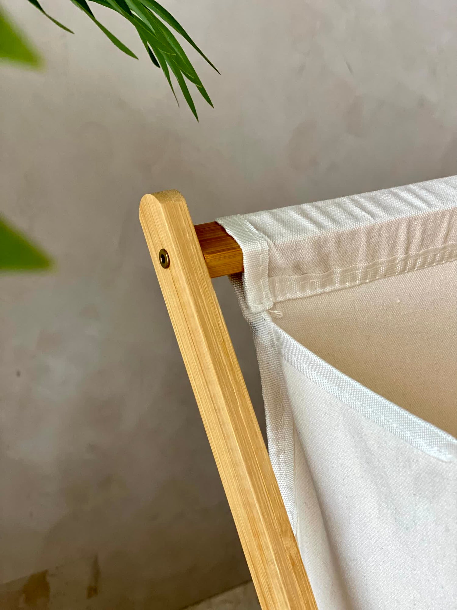 Ermina Foldable Laundry Basket - White