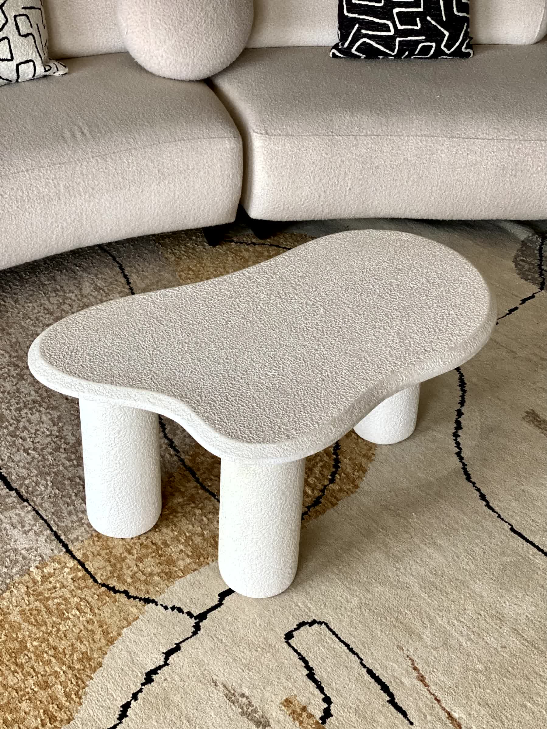Manhattan Coffee Table - Ivory