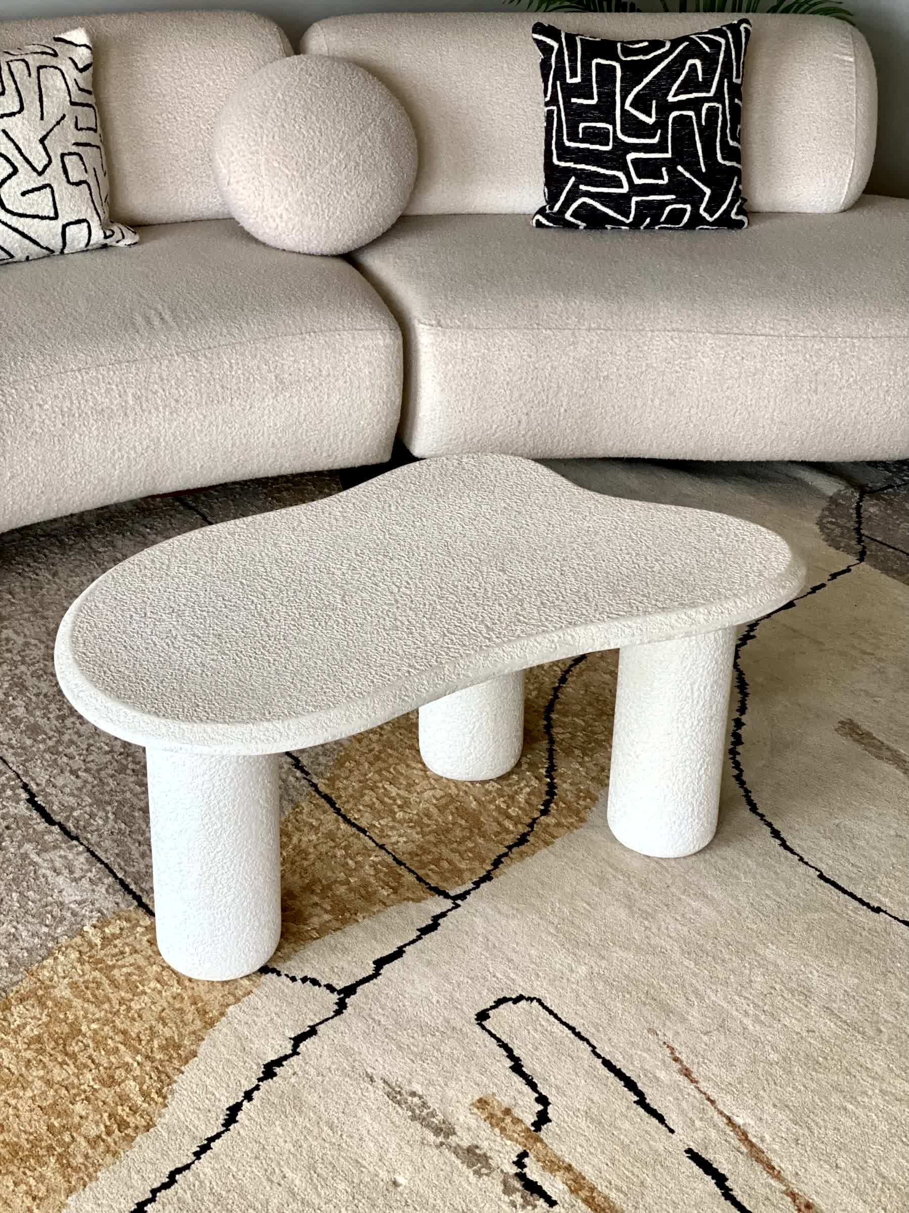 Manhattan Coffee Table - Ivory