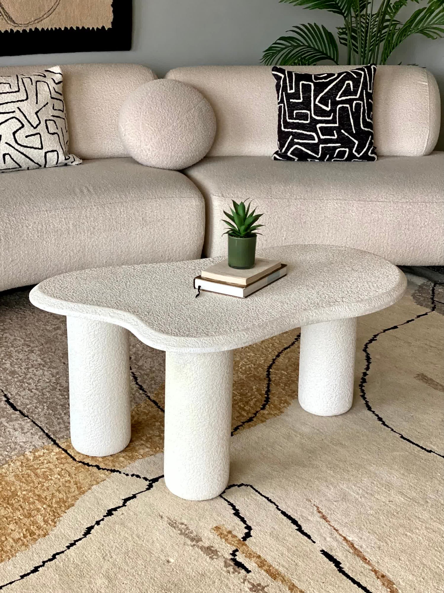 Manhattan Coffee Table - Ivory