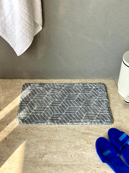 Clifford Bath Mat - Grey