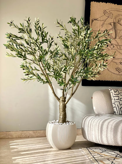 Artificial Mediterria Olive Statement Plant - 6 Feet