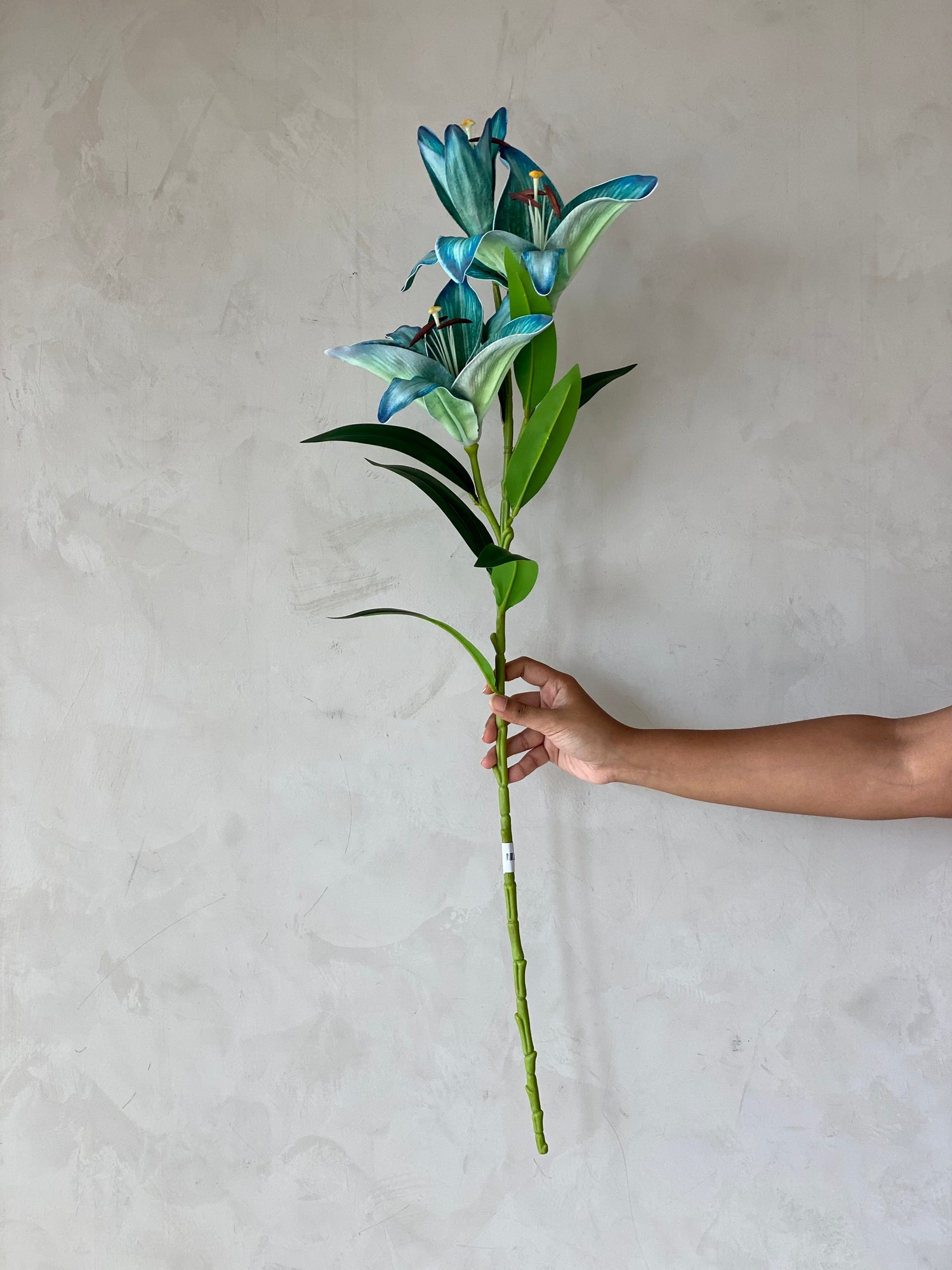 Artificial Mystic Lilly Flower Stem - (One Stem) Green