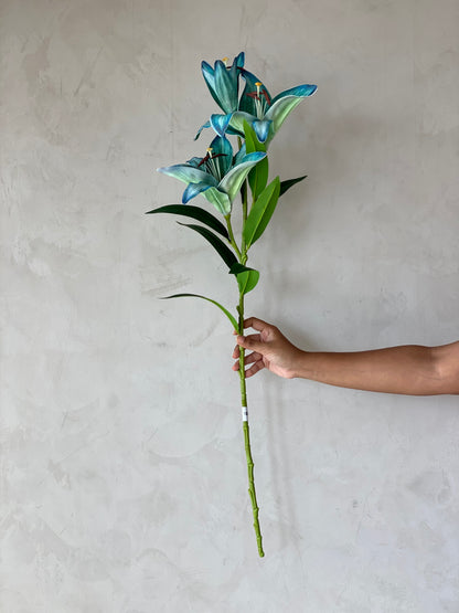 Artificial Mystic Lilly Flower Stem - (One Stem) Green