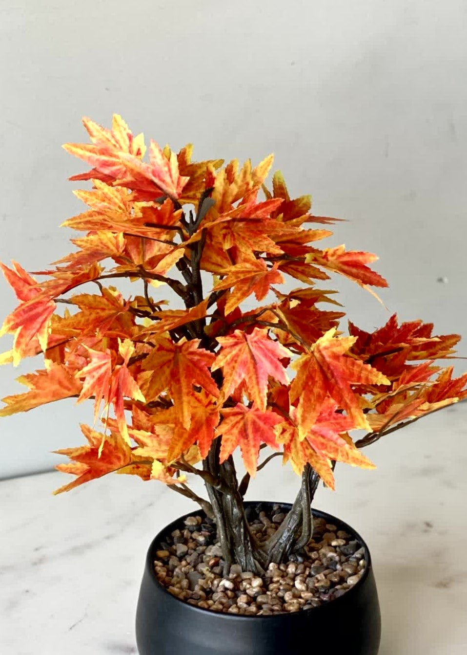 Artificial Sunlit Maple Plant - Small