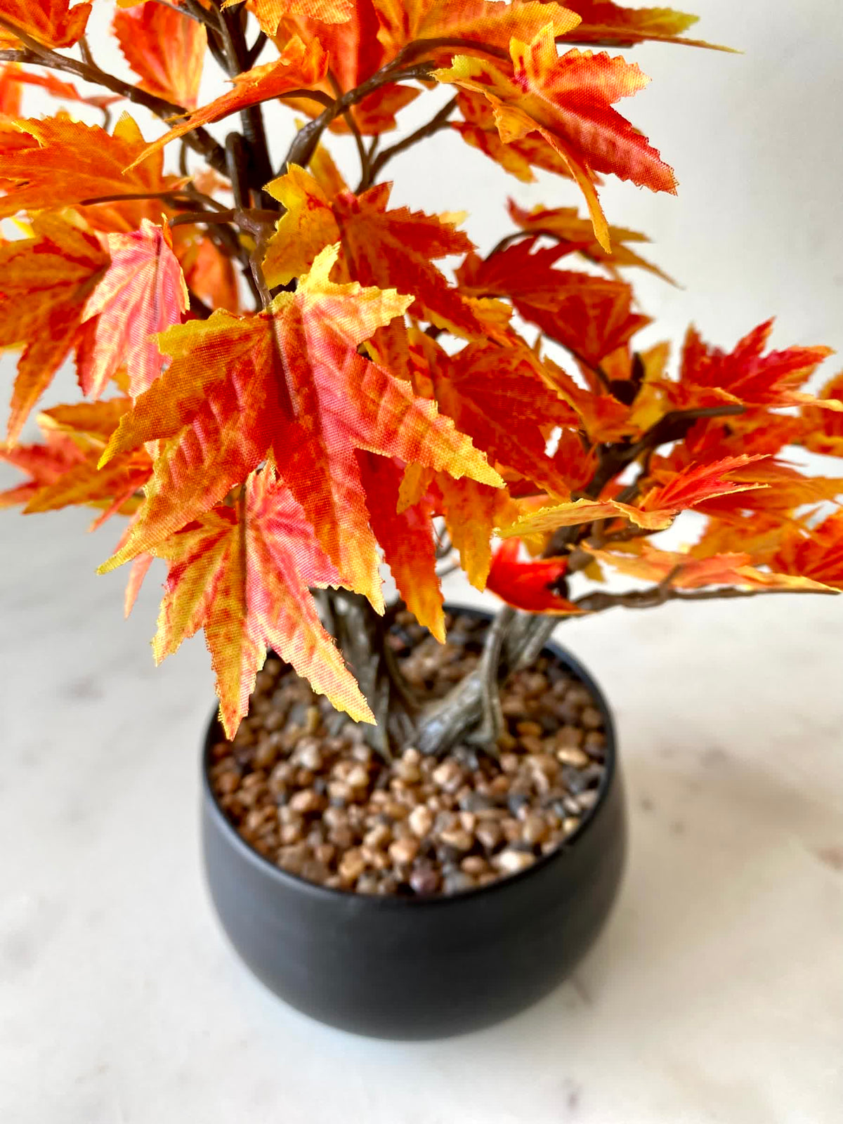 Artificial Sunlit Maple Plant - Small