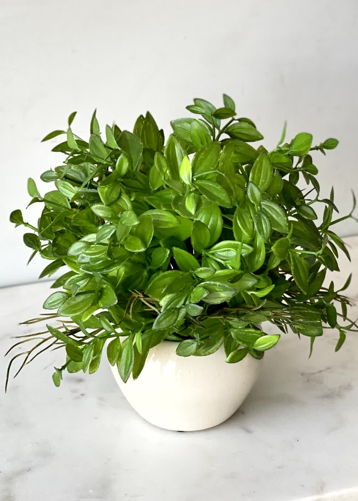 Artificial Green Schefflera Plant