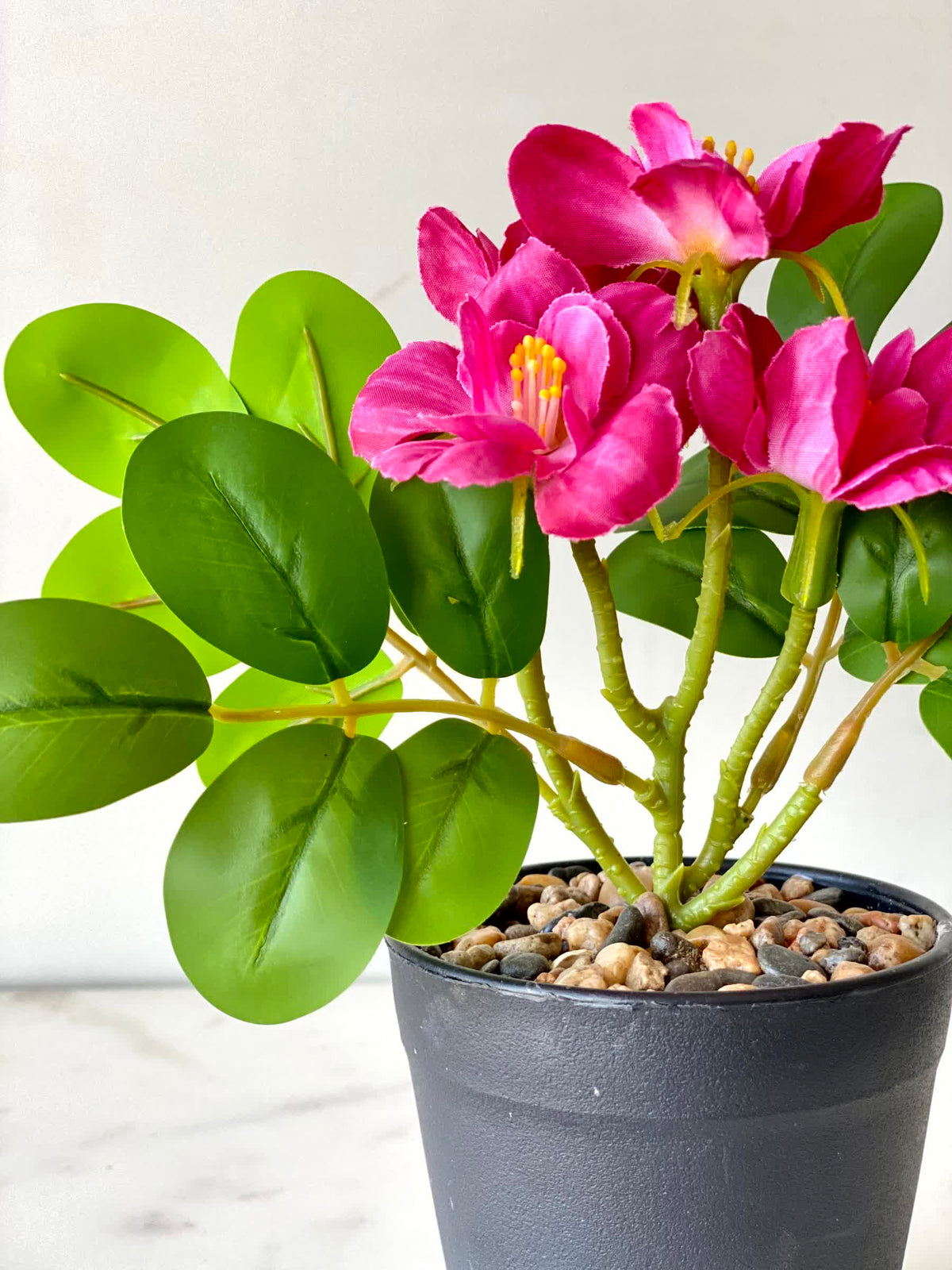 Artificial Camellia Bloom Plant