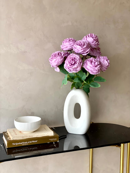 Artificial Breeze Rose Bunch - Lavender
