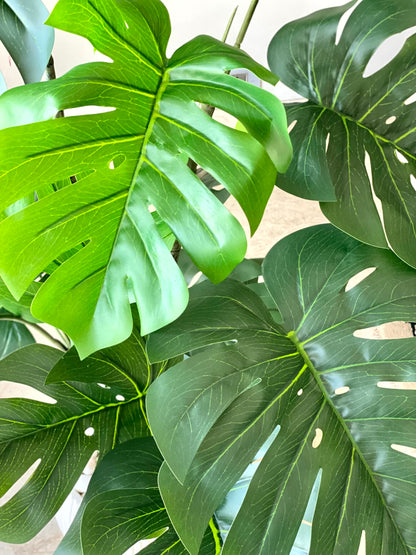 Artificial Arched Monstera Plant - 4 Feet