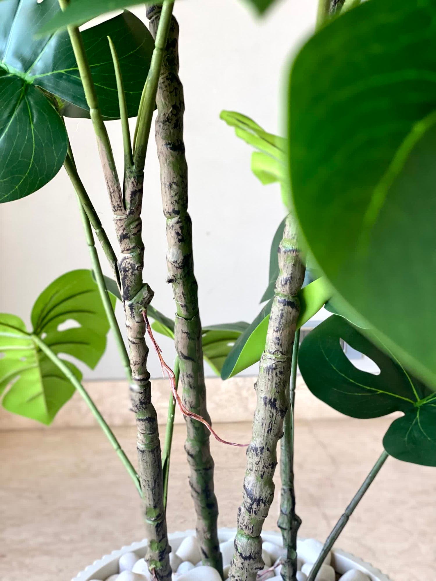 Artificial Arched Monstera Plant - 4 Feet