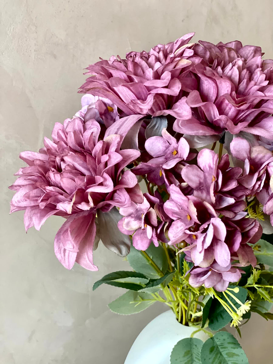 Artificial Daisy Flower Bunch  - Purple