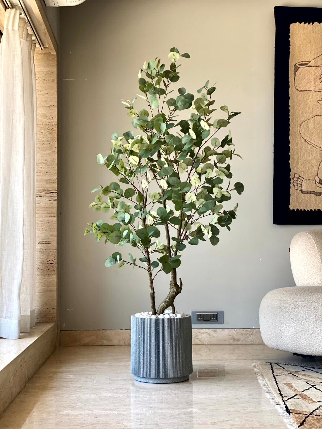 Artificial Eucalyptus Plant - 5 Feet