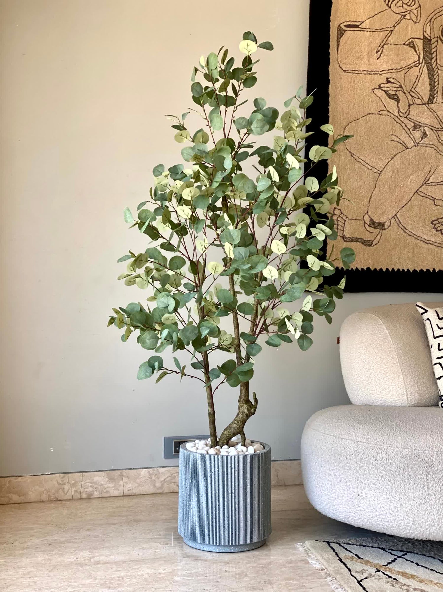Artificial Eucalyptus Plant - 5 Feet