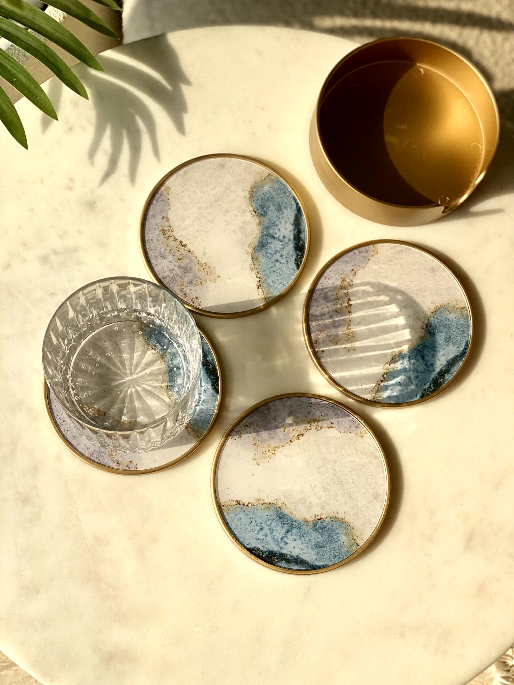 Tresor Coasters - Set of 4