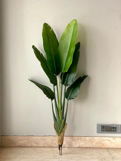 Artificial Banana Canopy Plant - 4 Feet