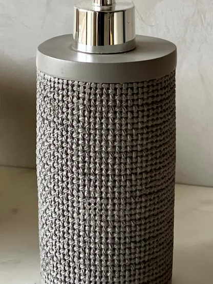 Plaid Bathroom Dispenser