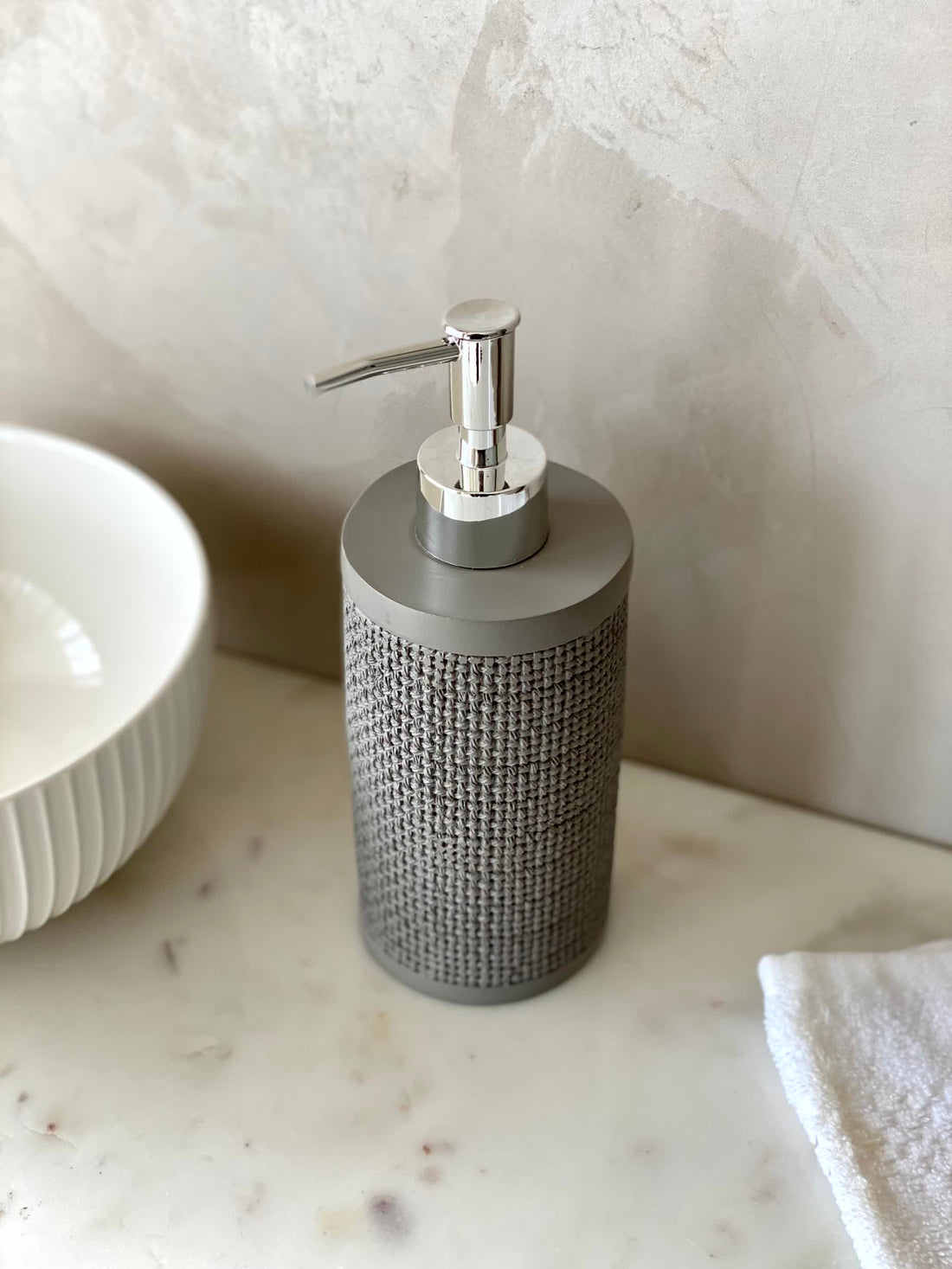 Plaid Bathroom Dispenser