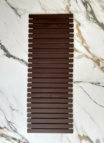 Elm Foldable Table Runner - Dark Brown (3 Feet)