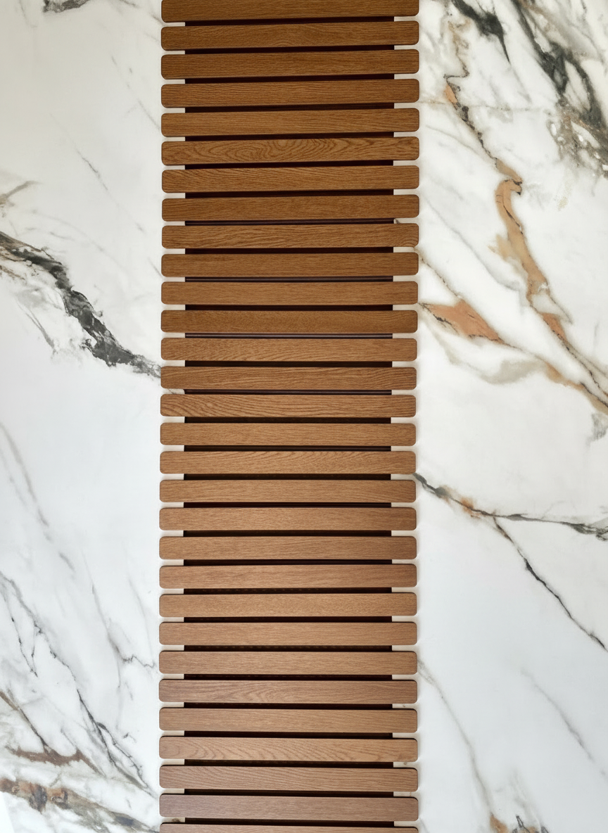 Elm Foldable Table Runner - Brown (6 Feet)