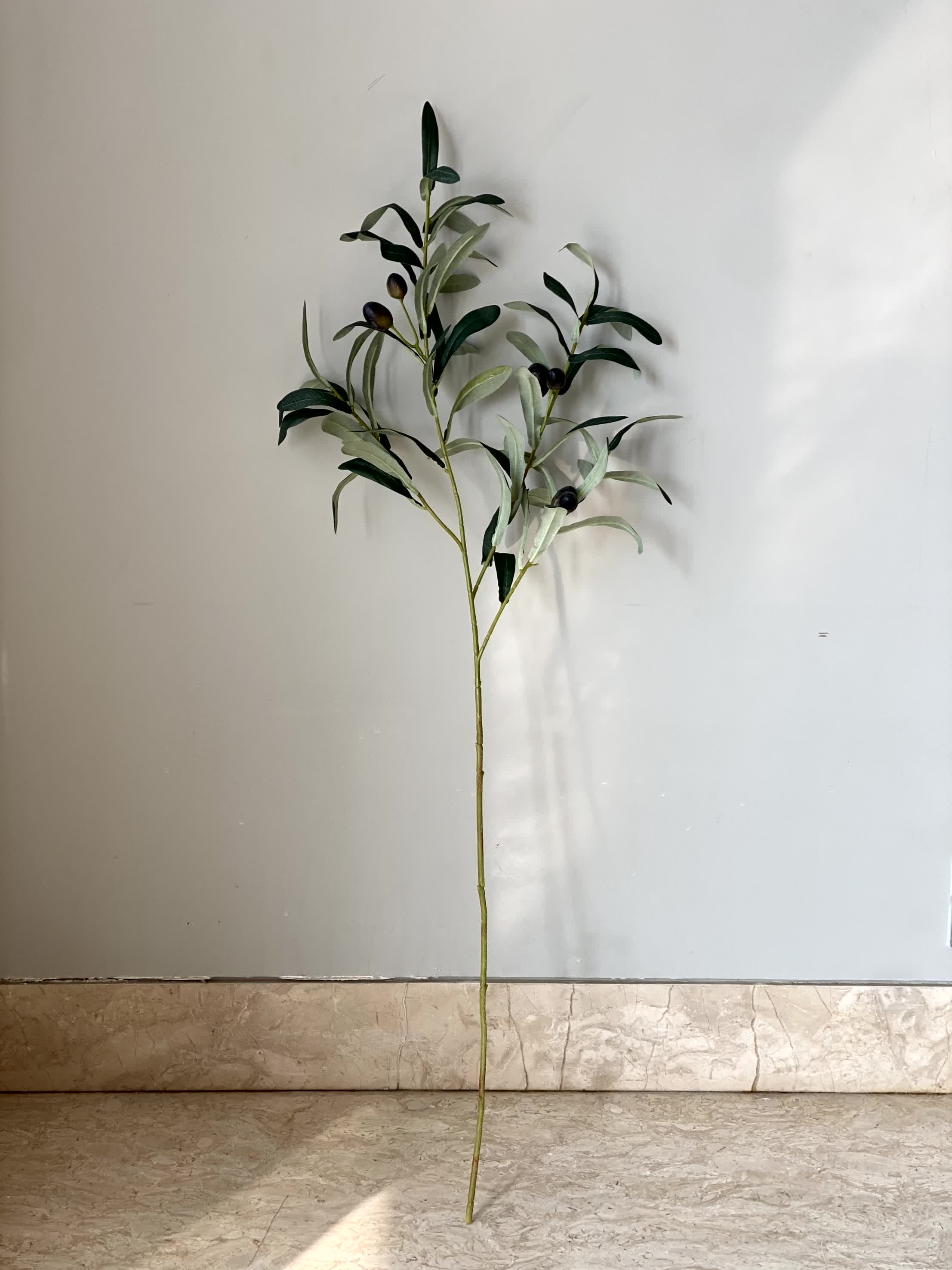 Artificial Olive Plant Stem (One Stem )