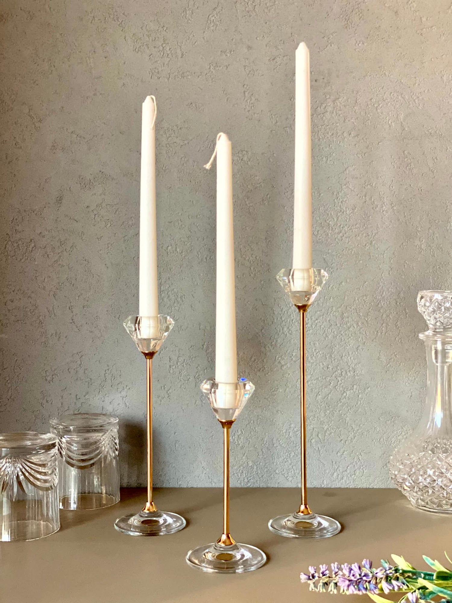 Solis Candle Stand - Set of 3