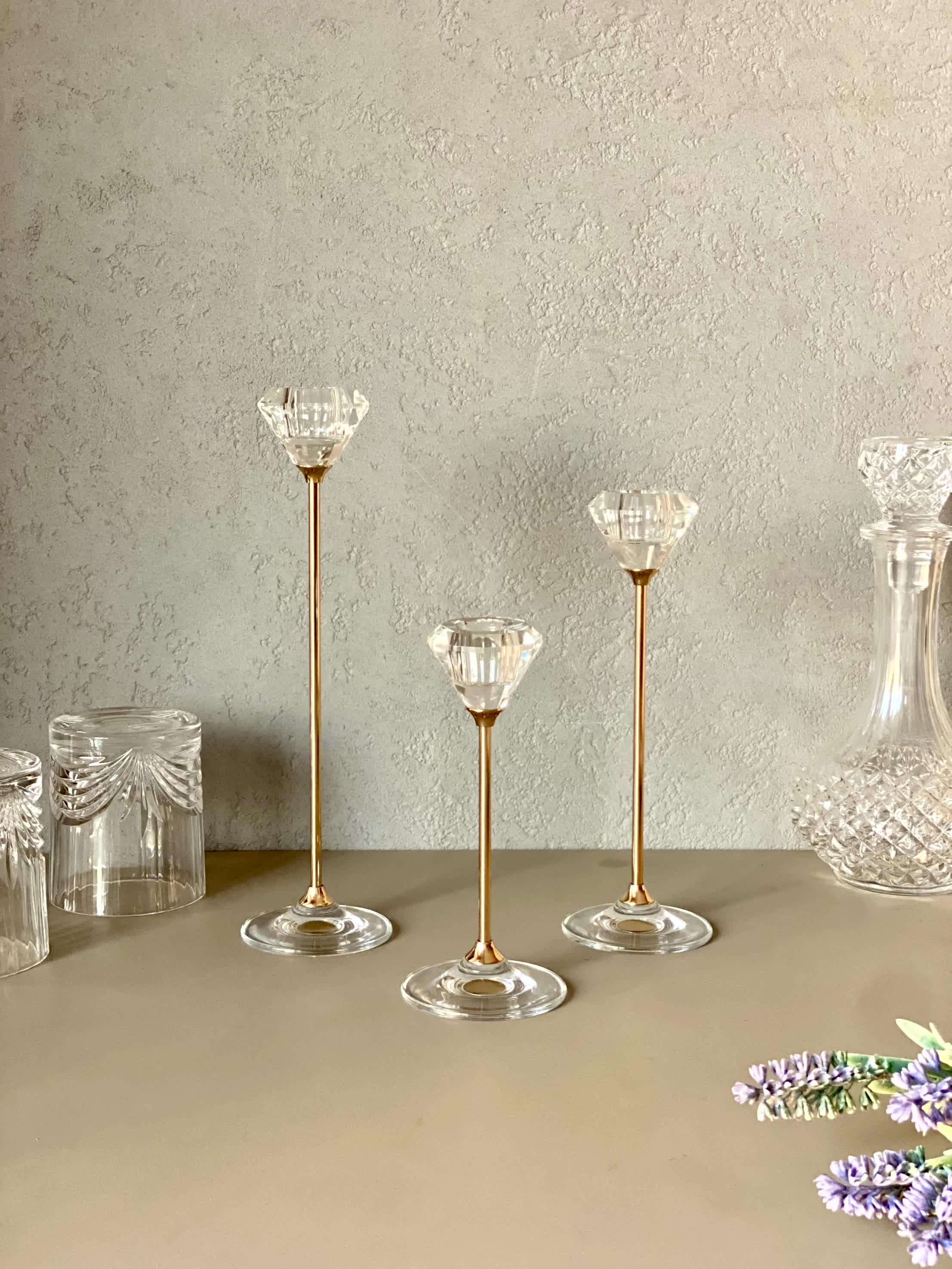 Solis Candle Stand - Set of 3