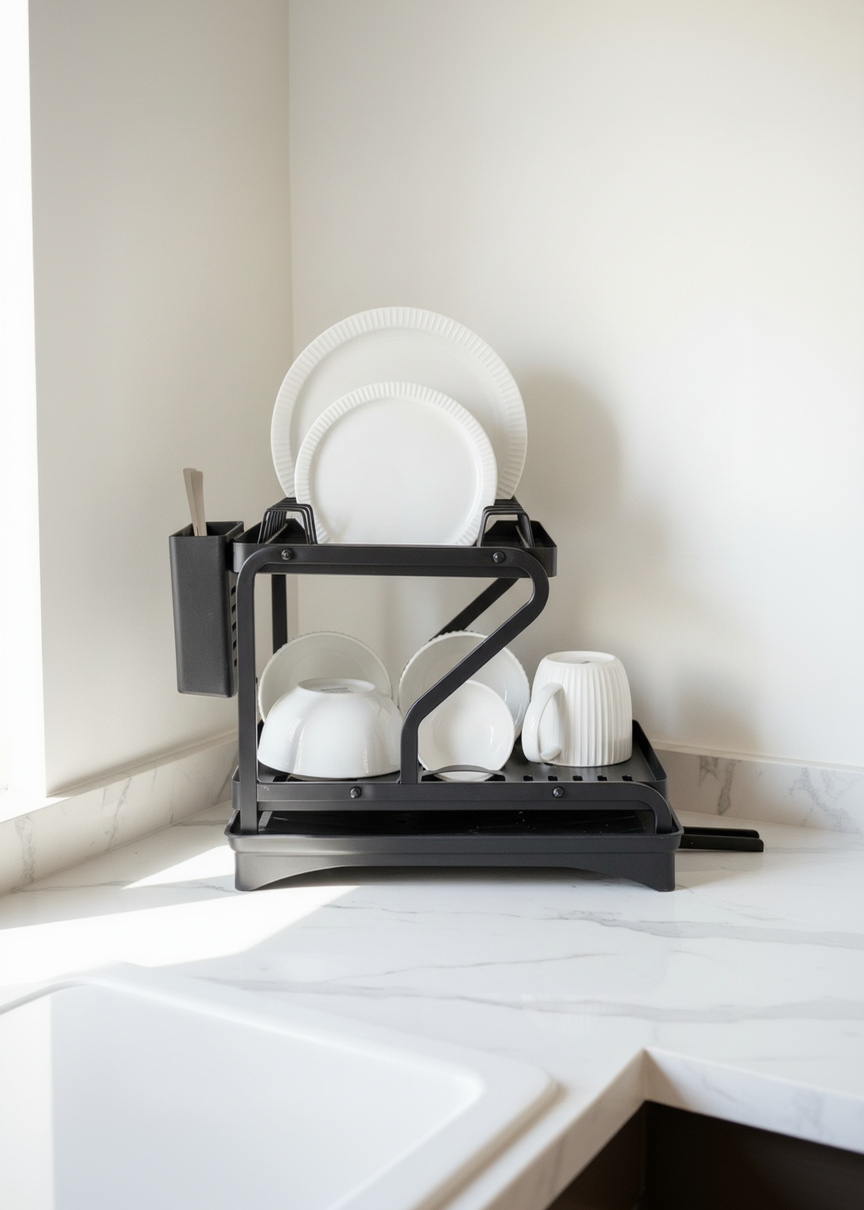 Two Tier Dish Rack