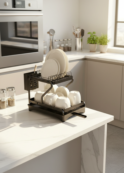 Two Tier Dish Rack