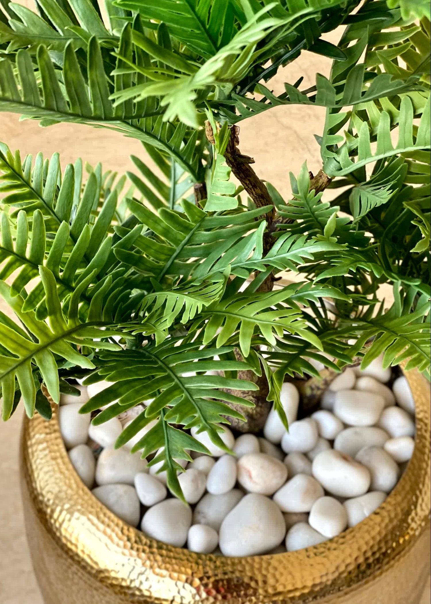 Artificial Palm Bonsai Plant - 2 Feet