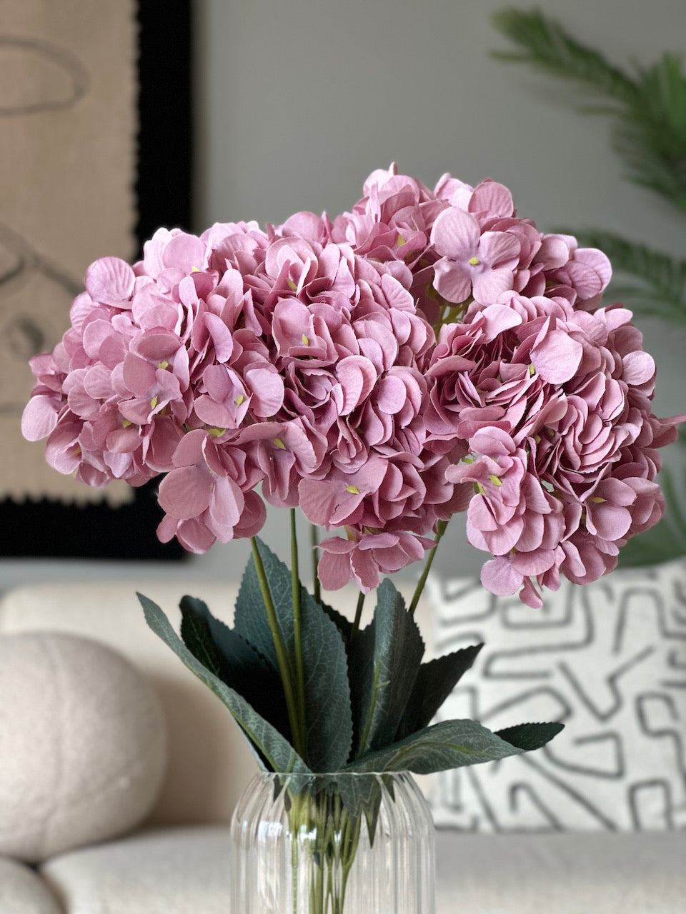 Hydrangea Bouquet - Light Pink