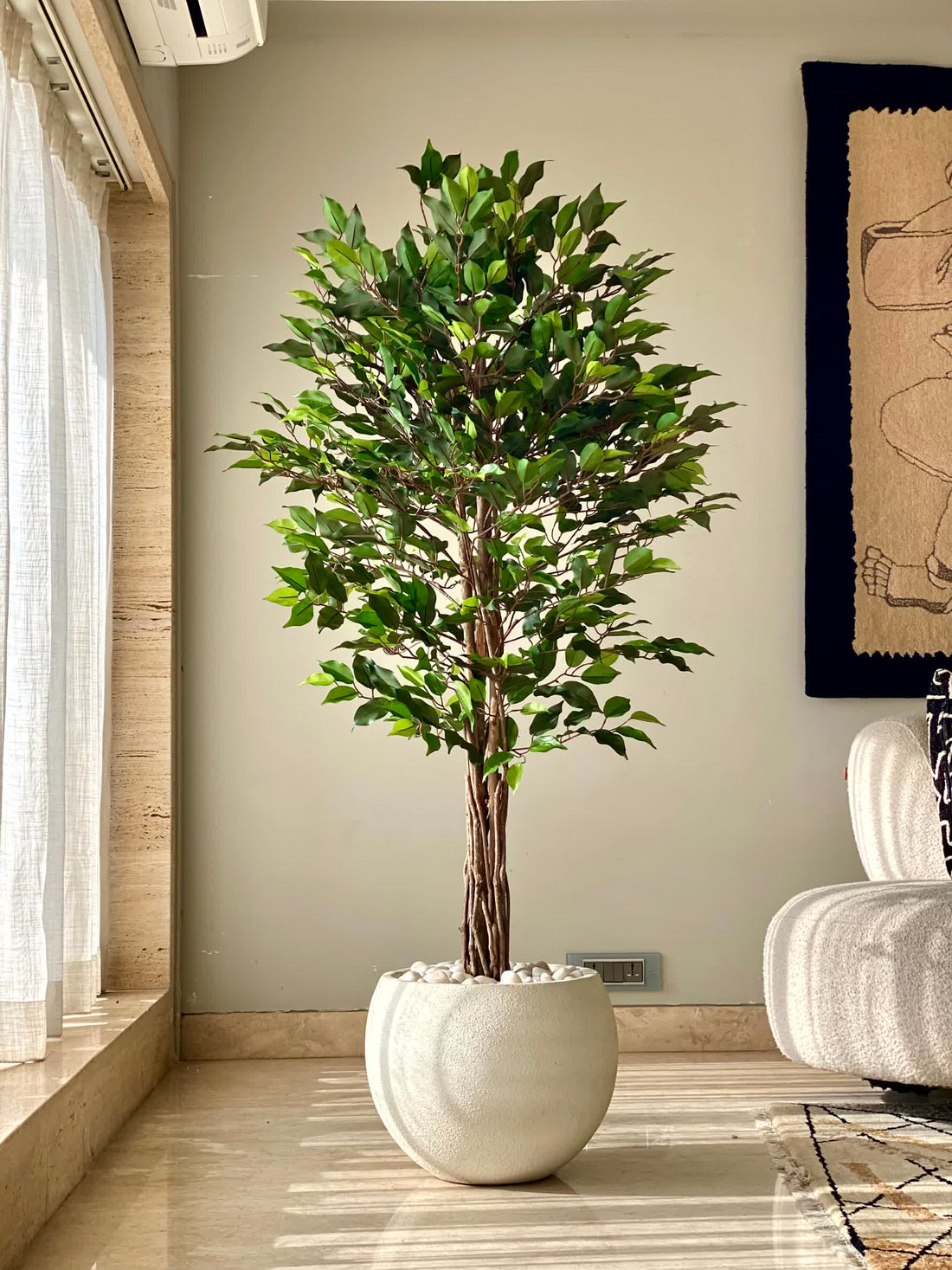 Artificial Natura Ficus Plant - 5 Feet